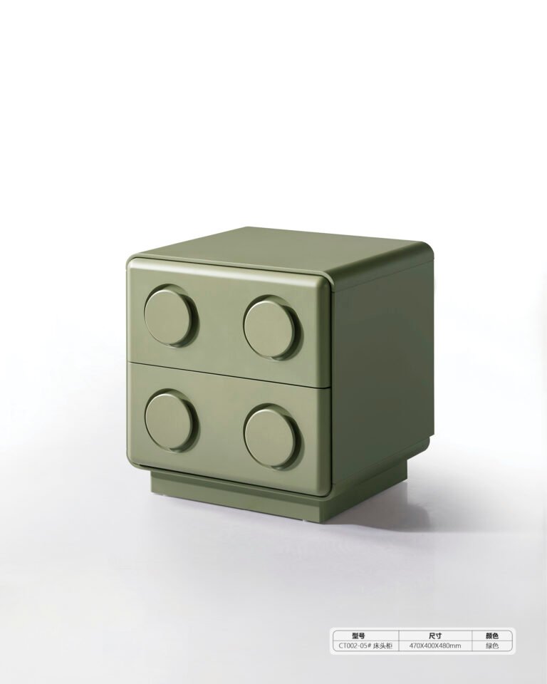 Modern green nightstand cabinet BF-064